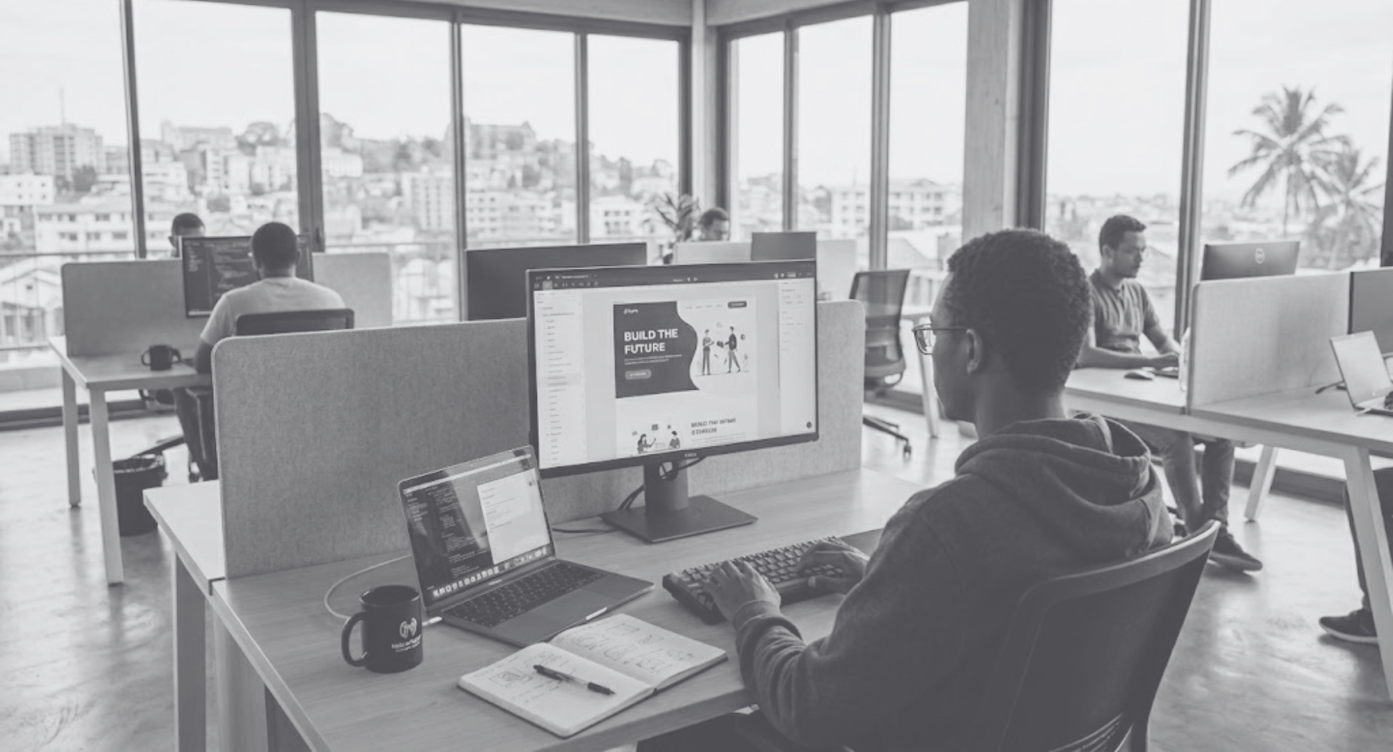 Création landing page Valano Tech Madagascar